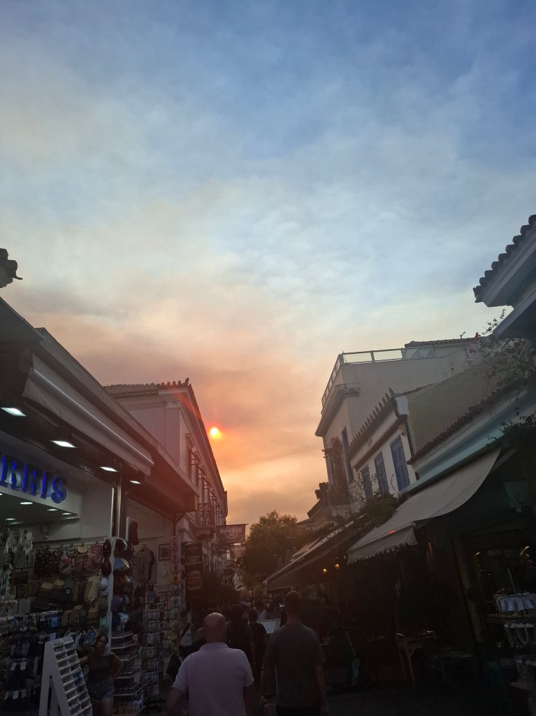 Sunset in Athens